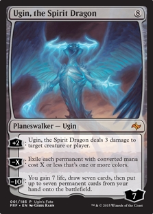 Ugin, the Spirit Dragon Ugin's Fate Alternate Art
